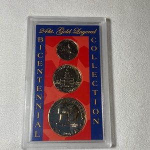 24 KT GOLD LAYERED BICENTENNIAL COLLECTION